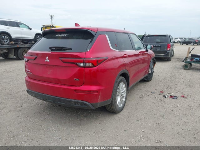 12621345 :رقم المزاد ، JA4J4UA82RZ613034 vin ، 2024 Mitsubishi Outlander Es مزاد بيع