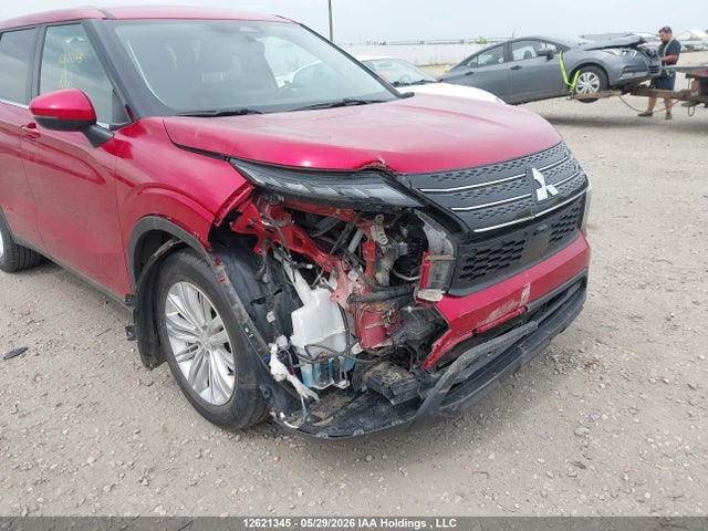 12621345 :رقم المزاد ، JA4J4UA82RZ613034 vin ، 2024 Mitsubishi Outlander Es مزاد بيع
