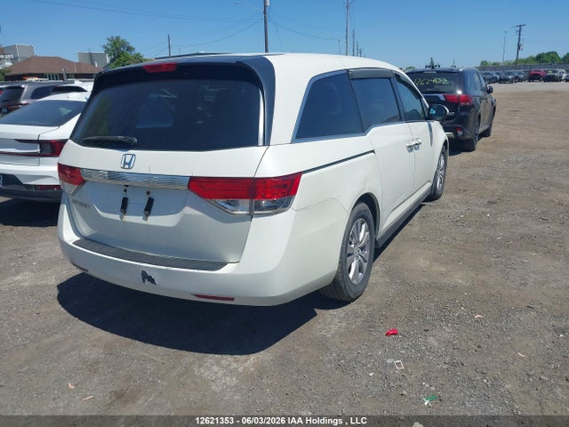 2015 Honda Odyssey Ex მანქანა იყიდება აუქციონზე, vin: 5FNRL5H46FB509216, აუქციონის ნომერი: 12621353