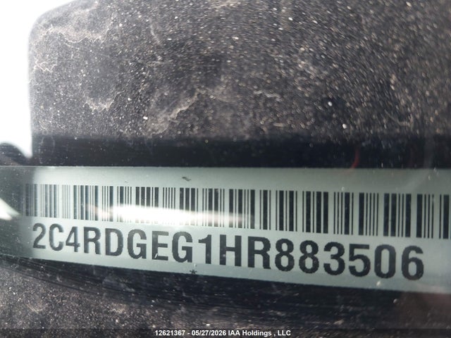 Auction sale of the 2017 Dodge Grand Caravan Gt, vin: 2C4RDGEG1HR883506, lot number: 12621367