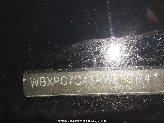 Продаж на аукціоні авто 2010 Bmw X3 Xdrive28i, vin: WBXPC7C43AWE53174, номер лоту: 12621374