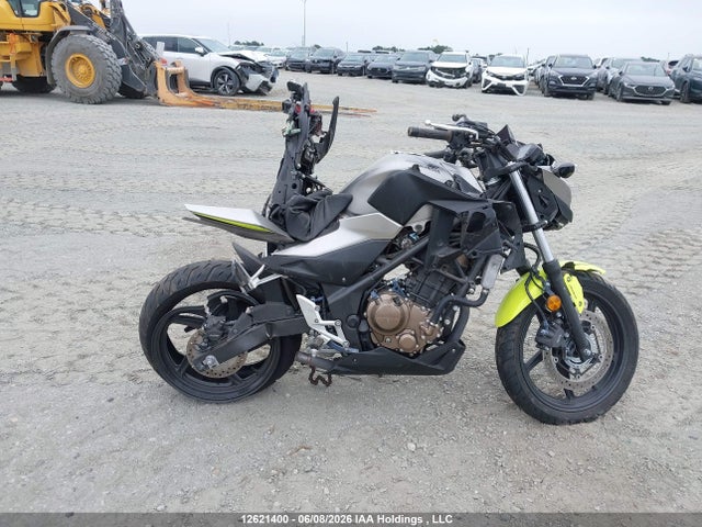 12621400 :رقم المزاد ، MLHNC5262H5300050 vin ، 2017 Honda Cb300 Fa مزاد بيع