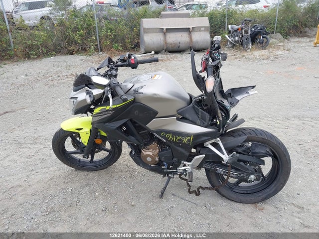 12621400 :رقم المزاد ، MLHNC5262H5300050 vin ، 2017 Honda Cb300 Fa مزاد بيع