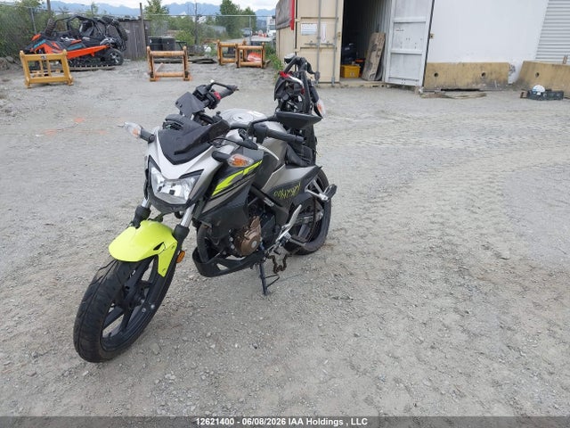 12621400 :رقم المزاد ، MLHNC5262H5300050 vin ، 2017 Honda Cb300 Fa مزاد بيع