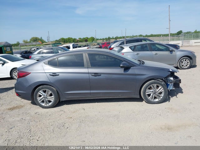 12621413 :رقم المزاد ، KMHD84LF7KU776165 vin ، 2019 Hyundai Elantra Preferred مزاد بيع