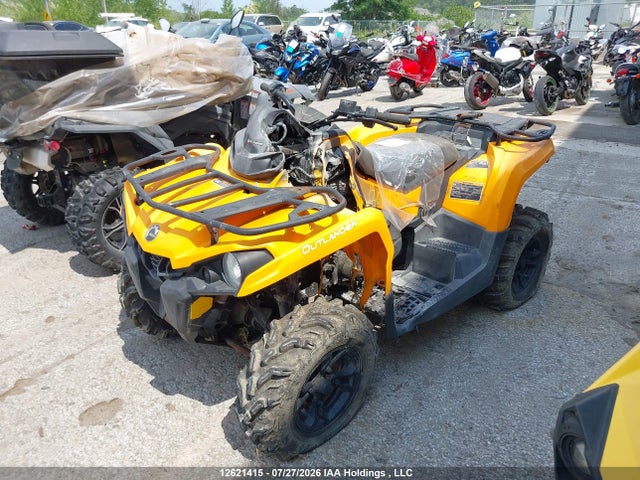 12621415 :رقم المزاد ، 3JBLMAR44KJ001184 vin ، 2019 Can-am Outlander Max 450/450 Dps مزاد بيع