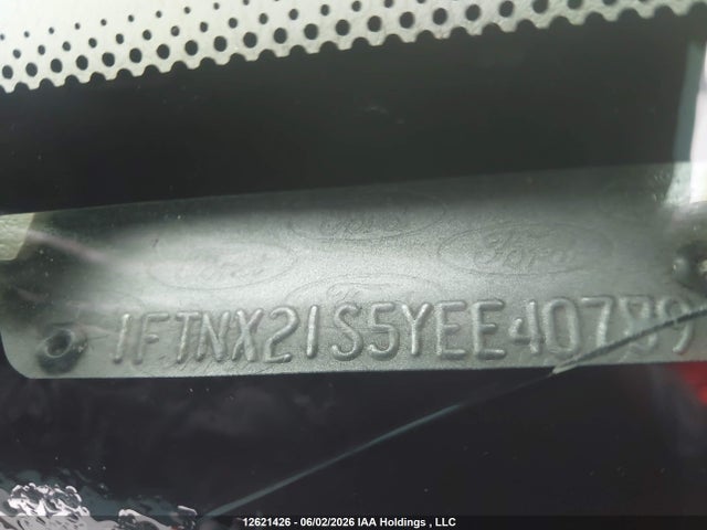 Aukcja sprzedaży 2000 Ford F250 Super Duty, vin: 1FTNX21S5YEE40789, numer aukcji: 12621426