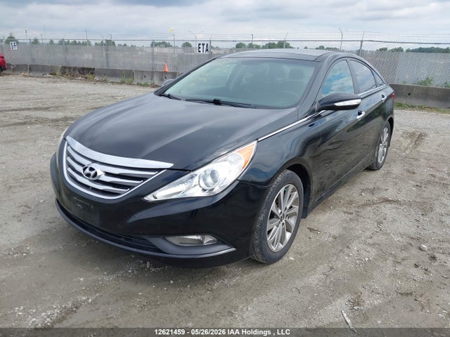 12621459 :رقم المزاد ، 5NPEC4AC3EH864788 vin ، 2014 Hyundai Sonata Se/limited مزاد بيع