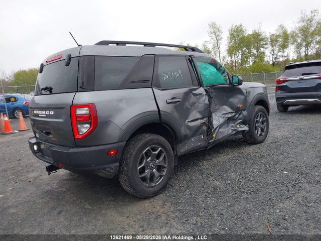 Продаж на аукціоні авто 2022 Ford Bronco Sport Badlands, vin: 3FMCR9D97NRD06910, номер лоту: 12621469