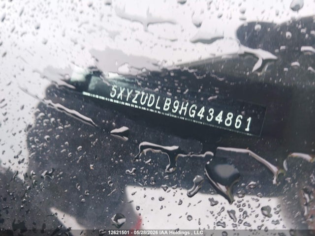 12621501 :رقم المزاد ، 5XYZUDLB9HG434861 vin ، 2017 Hyundai Santa Fe Sport 2.4 Se مزاد بيع