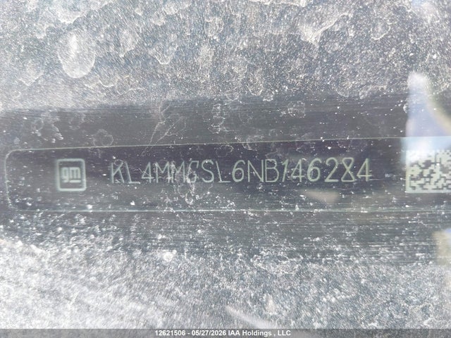 12621506 :رقم المزاد ، KL4MMGSL6NB146284 vin ، 2022 Buick Encore Gx Awd Essence مزاد بيع