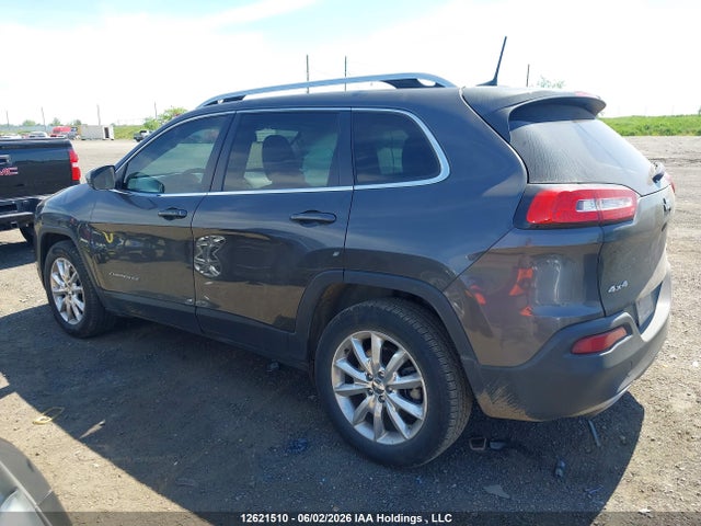 12621510 :رقم المزاد ، 1C4PJMDS5GW343134 vin ، 2016 Jeep Cherokee Limited مزاد بيع
