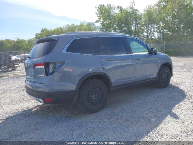 Продажа на аукционе авто 2022 Honda Pilot Ex-l Navi, vin: 5FNYF6H77NB507752, номер лота: 12621518