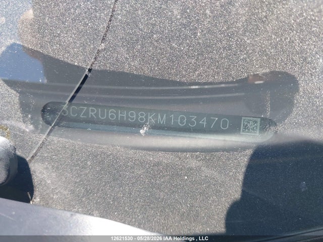 Продажа на аукционе авто 2019 Honda Hr-v Touring, vin: 3CZRU6H98KM103470, номер лота: 12621530