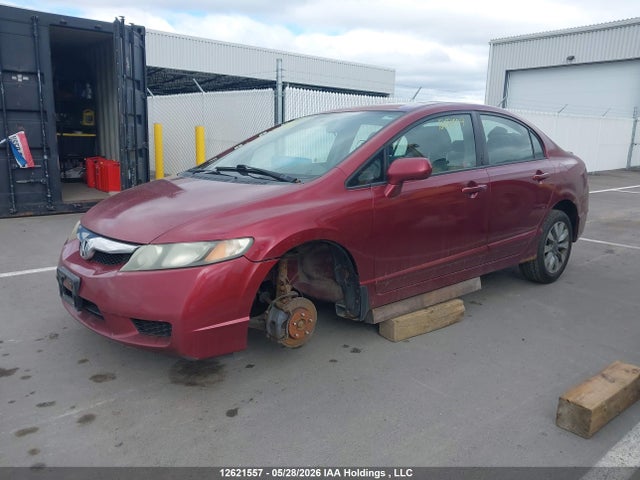 2009 Honda Civic Exl მანქანა იყიდება აუქციონზე, vin: 2HGFA16099H015420, აუქციონის ნომერი: 12621557
