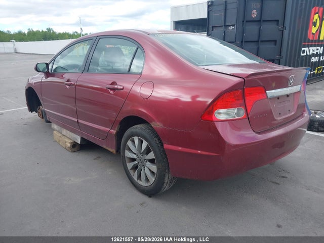 2009 Honda Civic Exl მანქანა იყიდება აუქციონზე, vin: 2HGFA16099H015420, აუქციონის ნომერი: 12621557