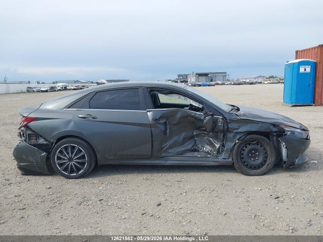 12621582 :رقم المزاد ، KMHLN4AG3MU124534 vin ، 2021 Hyundai Elantra Ultimate Ivt مزاد بيع