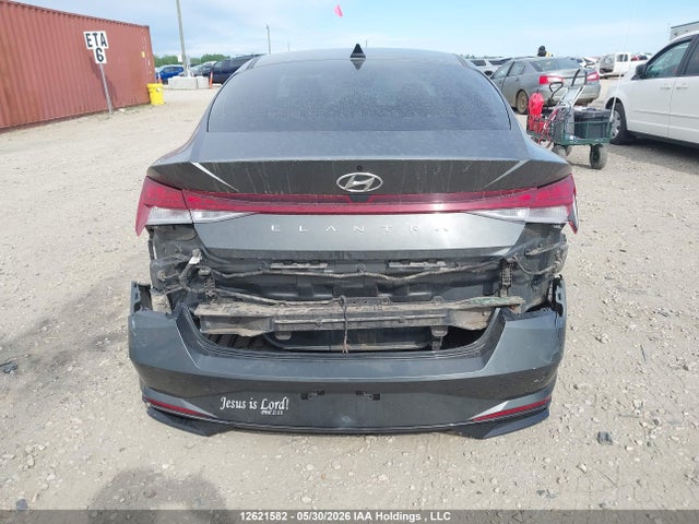 12621582 :رقم المزاد ، KMHLN4AG3MU124534 vin ، 2021 Hyundai Elantra Ultimate Ivt مزاد بيع