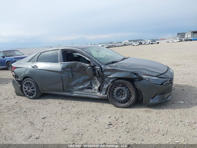 12621582 :رقم المزاد ، KMHLN4AG3MU124534 vin ، 2021 Hyundai Elantra Ultimate Ivt مزاد بيع