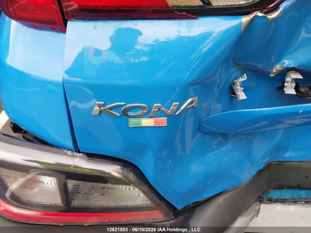 2022 Hyundai Kona მანქანა იყიდება აუქციონზე, vin: KM8K22ABXNU772466, აუქციონის ნომერი: 12621583