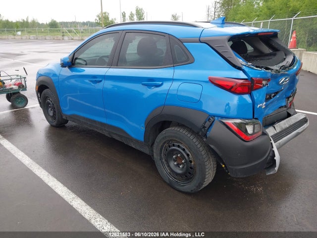 2022 Hyundai Kona მანქანა იყიდება აუქციონზე, vin: KM8K22ABXNU772466, აუქციონის ნომერი: 12621583
