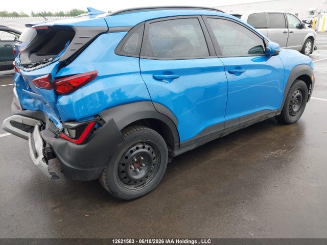 2022 Hyundai Kona მანქანა იყიდება აუქციონზე, vin: KM8K22ABXNU772466, აუქციონის ნომერი: 12621583
