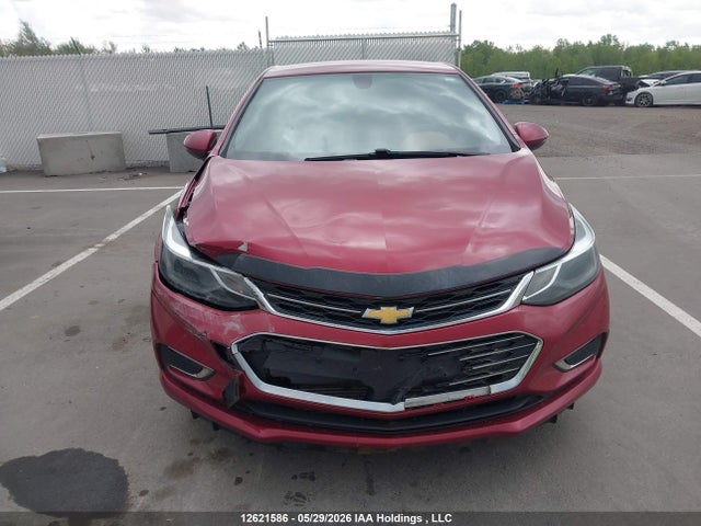 2017 Chevrolet Cruze Premier მანქანა იყიდება აუქციონზე, vin: 3G1BF5SM8HS572483, აუქციონის ნომერი: 12621586