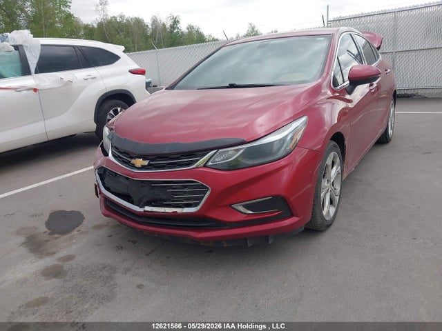2017 Chevrolet Cruze Premier მანქანა იყიდება აუქციონზე, vin: 3G1BF5SM8HS572483, აუქციონის ნომერი: 12621586