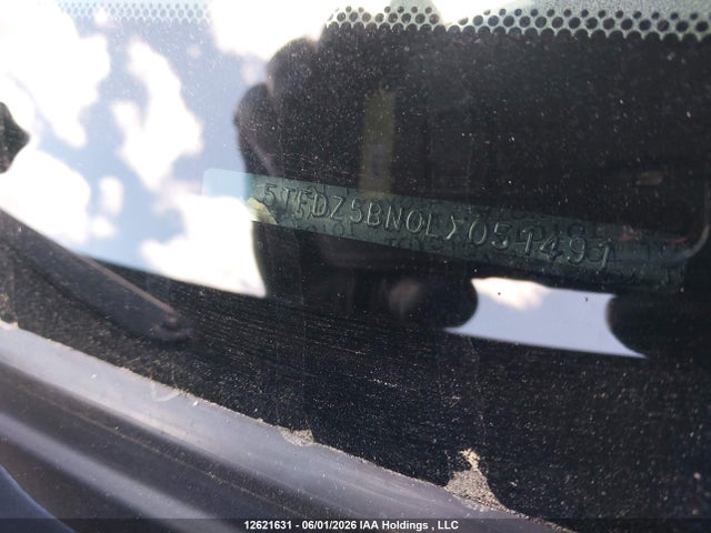 2020 Toyota Tacoma მანქანა იყიდება აუქციონზე, vin: 5TFDZ5BN0LX051491, აუქციონის ნომერი: 12621631