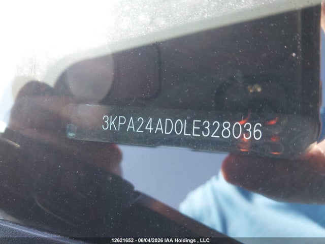 Aukcja sprzedaży 2020 Kia Rio Ex/lx+, vin: 3KPA24AD0LE328036, numer aukcji: 12621652