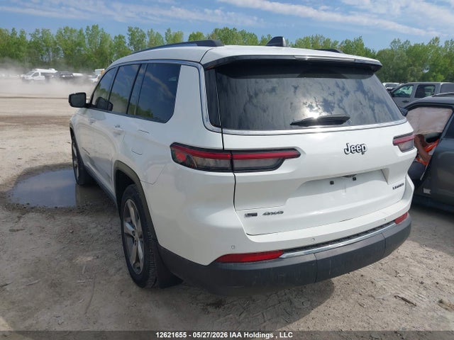 Продаж на аукціоні авто 2021 Jeep Grand Cherokee L Limited, vin: 1C4RJKBG5M8199502, номер лоту: 12621655