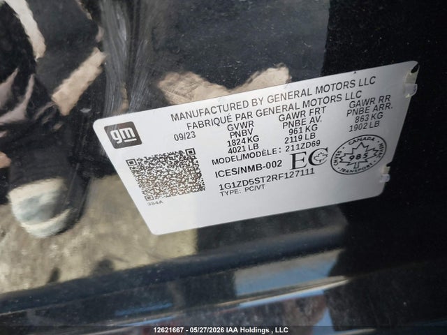 Chevrolet MALIBU LT 2024 1G1ZD5ST2RF127111 Image 19