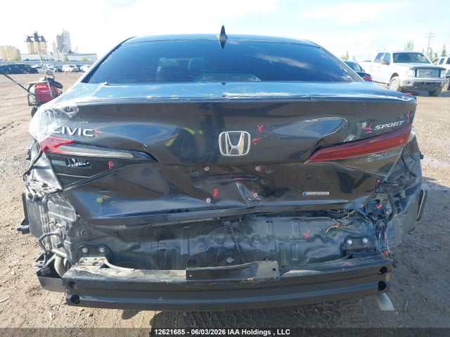 12621685 :رقم المزاد ، 2HGFE4F81SH002100 vin ، 2025 Honda Civic Sport/sport Touring مزاد بيع