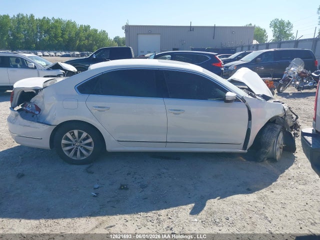 2013 Volkswagen Passat Se მანქანა იყიდება აუქციონზე, vin: 1VWBN7A31DC147196, აუქციონის ნომერი: 12621693