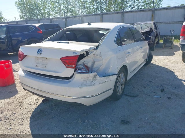 2013 Volkswagen Passat Se მანქანა იყიდება აუქციონზე, vin: 1VWBN7A31DC147196, აუქციონის ნომერი: 12621693