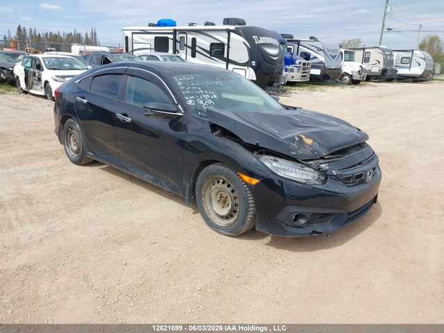 2016 Honda Civic Touring მანქანა იყიდება აუქციონზე, vin: 2HGFC1F94GH105936, აუქციონის ნომერი: 12621699
