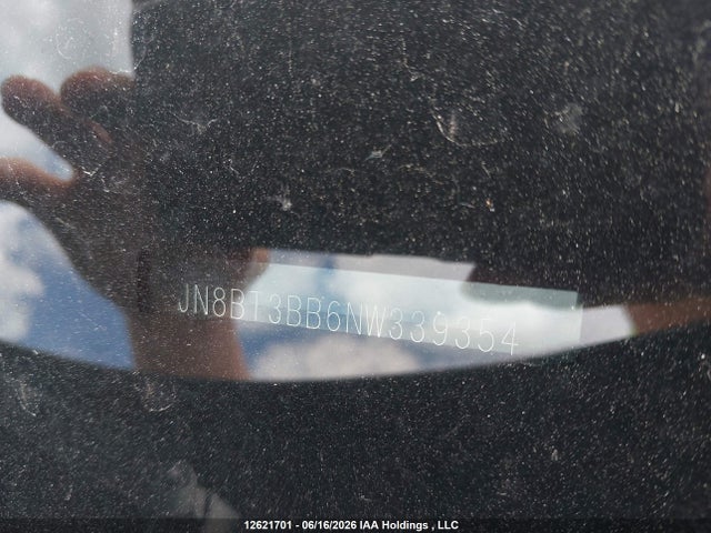 Aukcja sprzedaży 2022 Nissan Rogue Sv, vin: JN8BT3BB6NW339354, numer aukcji: 12621701