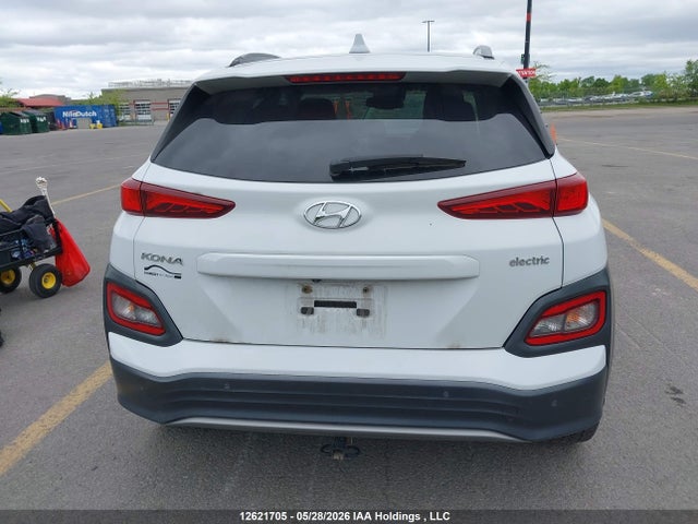 2021 Hyundai Kona Electric Preferred მანქანა იყიდება აუქციონზე, vin: KM8K23AGXMU113304, აუქციონის ნომერი: 12621705