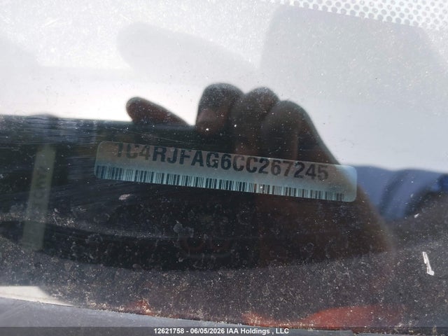 Продажа на аукционе авто 2012 Jeep Grand Cherokee Laredo, vin: 1C4RJFAG6CC267245, номер лота: 12621758
