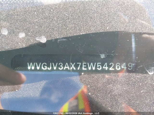 Aukcja sprzedaży 2014 Volkswagen Tiguan Comfortline/highline/trendline, vin: WVGJV3AX7EW542649, numer aukcji: 12621762