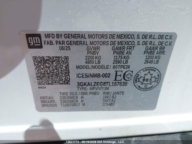 GMC Terrain 2026 3GKALZEG8TL167630 Image 9