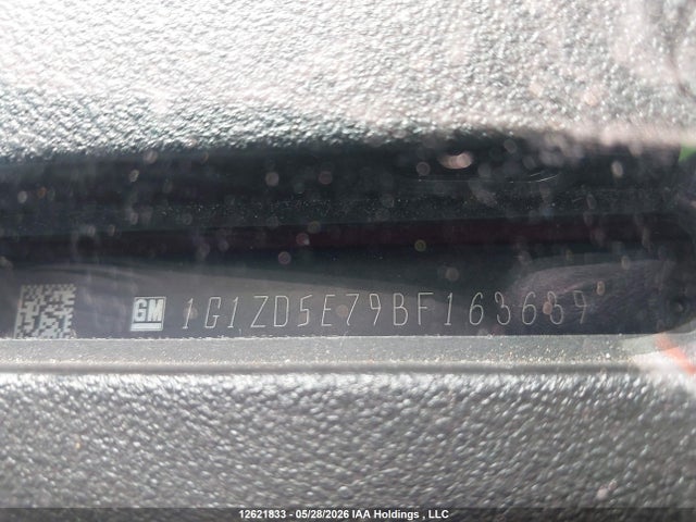 2011 Chevrolet Malibu 2lt მანქანა იყიდება აუქციონზე, vin: 1G1ZD5E79BF163639, აუქციონის ნომერი: 12621833