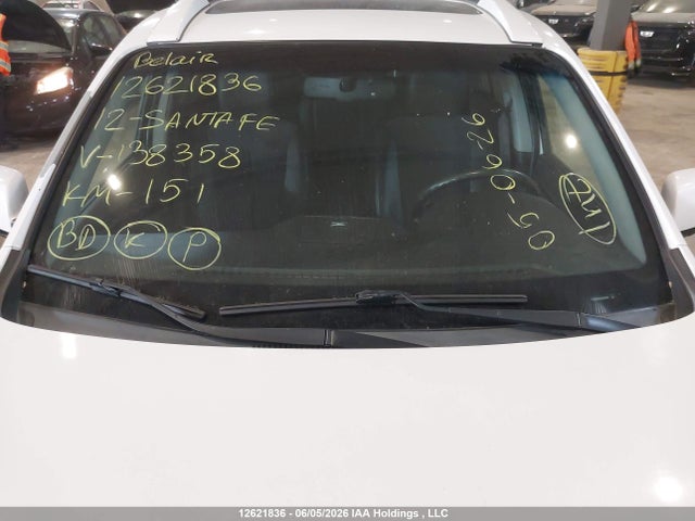 Продаж на аукціоні авто 2012 Hyundai Santa Fe, vin: 5XYZGDAG1CG138358, номер лоту: 12621836