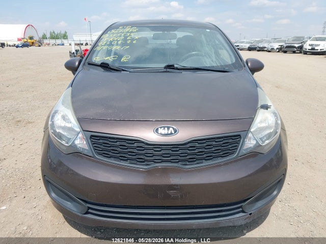 2014 Kia Rio Ex/ex+/lx/lx+/sx მანქანა იყიდება აუქციონზე, vin: KNADM4A39E6345535, აუქციონის ნომერი: 12621846