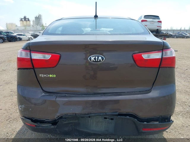 2014 Kia Rio Ex/ex+/lx/lx+/sx მანქანა იყიდება აუქციონზე, vin: KNADM4A39E6345535, აუქციონის ნომერი: 12621846