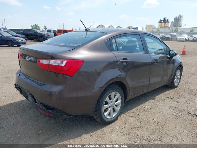 2014 Kia Rio Ex/ex+/lx/lx+/sx მანქანა იყიდება აუქციონზე, vin: KNADM4A39E6345535, აუქციონის ნომერი: 12621846