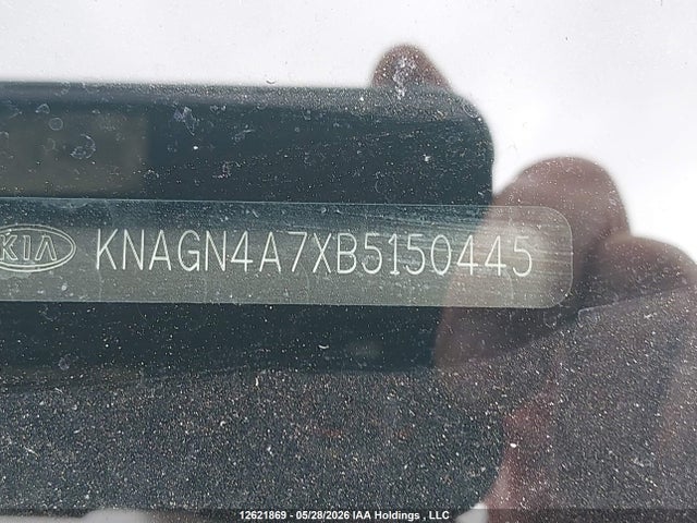 Aukcja sprzedaży 2011 Kia Optima Ex/ex Luxury/ex+, vin: KNAGN4A7XB5150445, numer aukcji: 12621869