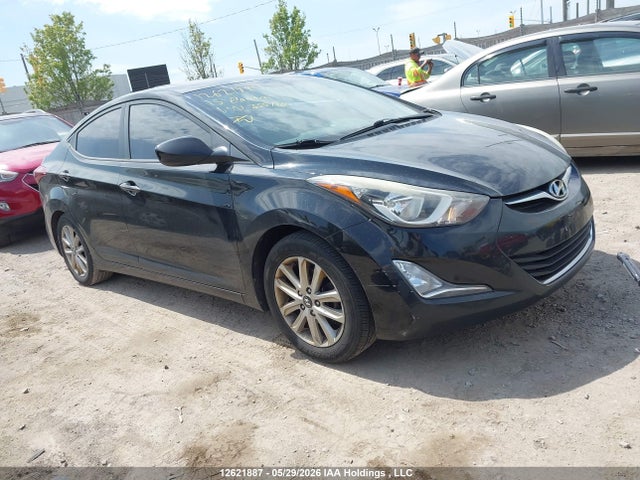 12621887 :رقم المزاد ، KMHDH4AE1FU355770 vin ، 2015 Hyundai Elantra Se/sport/limited مزاد بيع