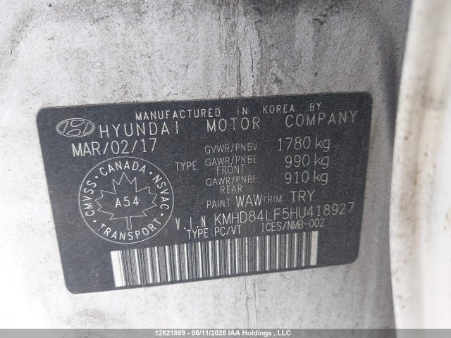 Продаж на аукціоні авто 2017 Hyundai Elantra Se/value/limited, vin: KMHD84LF5HU418927, номер лоту: 12621889