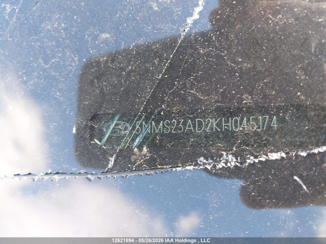 Aukcja sprzedaży 2019 Hyundai Santa Fe Se, vin: 5NMS23AD2KH045174, numer aukcji: 12621894